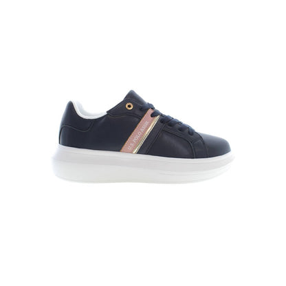 US POLO ASSN. Blauer Polyester-Sneaker