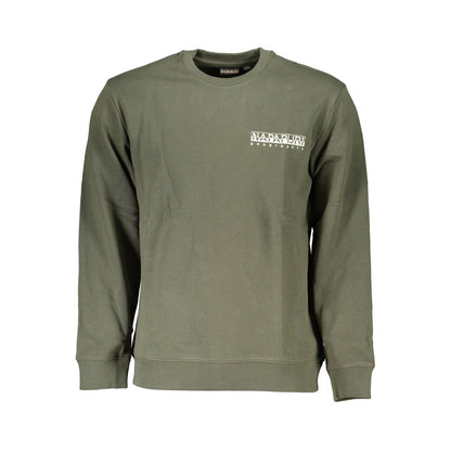 Napapijri Grünes Baumwoll-Sweatshirt