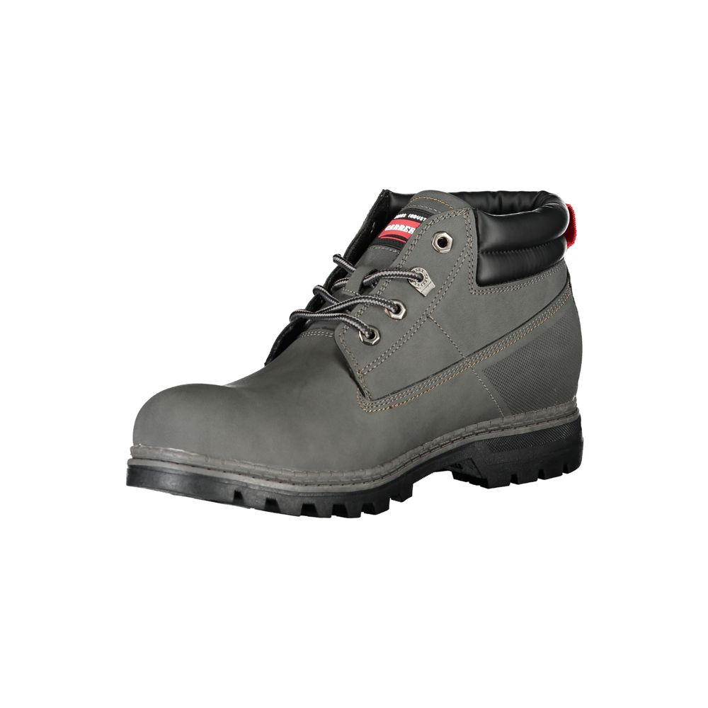 Carrera Grauer Polyester-Herrenstiefel