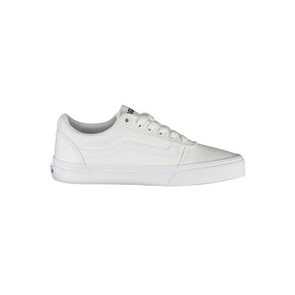 Vans – Weiße Polyester-Sneaker