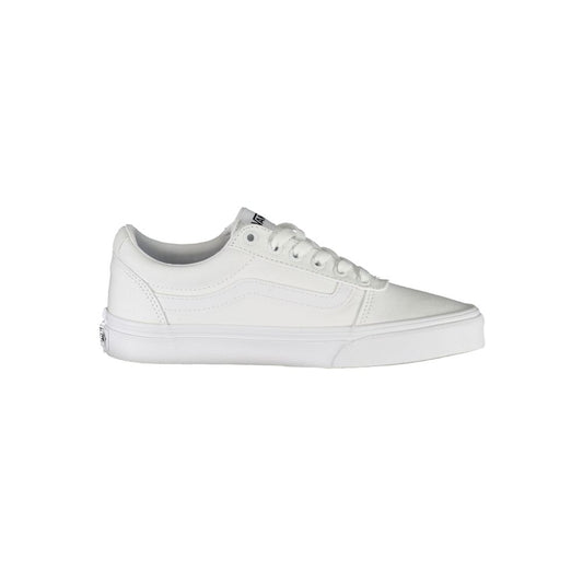Vans – Weiße Polyester-Sneaker