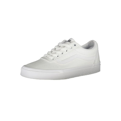 Vans – Weiße Polyester-Sneaker