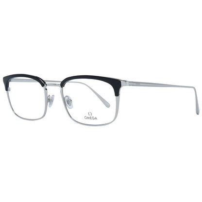 Omega Black Men Glasses Frame