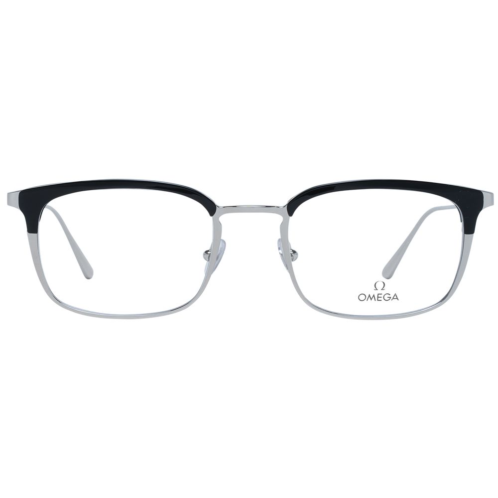 Omega Black Men Glasses Frame