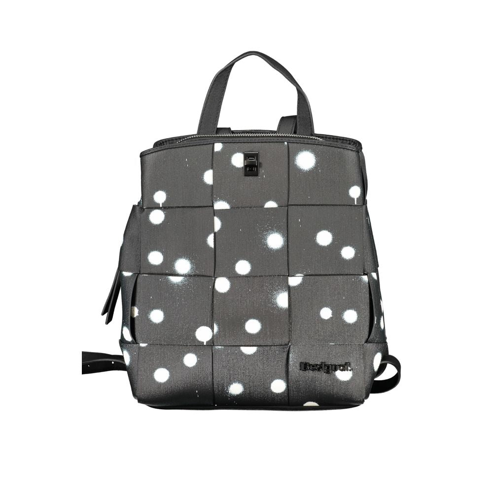 Desigual – Schwarzer Polyethylen-Rucksack