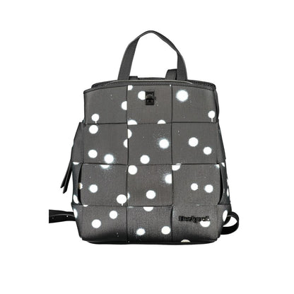 Desigual – Schwarzer Polyethylen-Rucksack