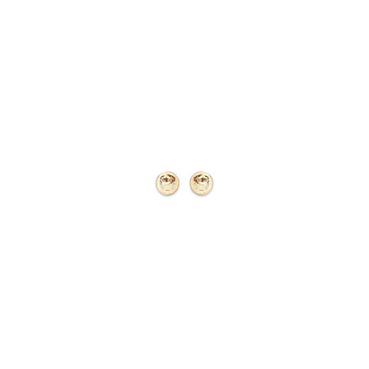 Versace Goldfarbene Metallohrringe