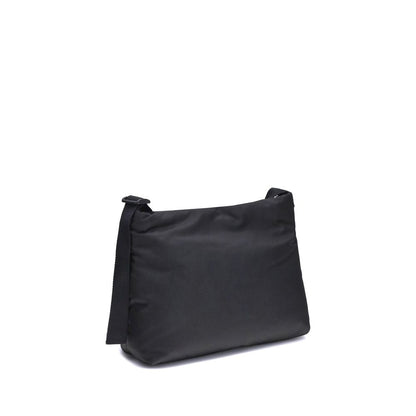 Balenciaga Schultertasche aus schwarzem Stoff