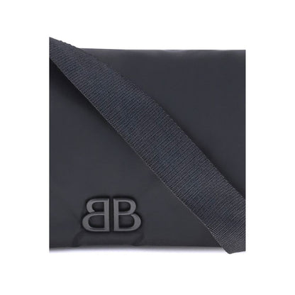 Balenciaga Schultertasche aus schwarzem Polyamid