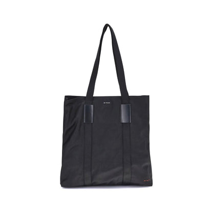 Kiton Handtasche aus schwarzem Nylon