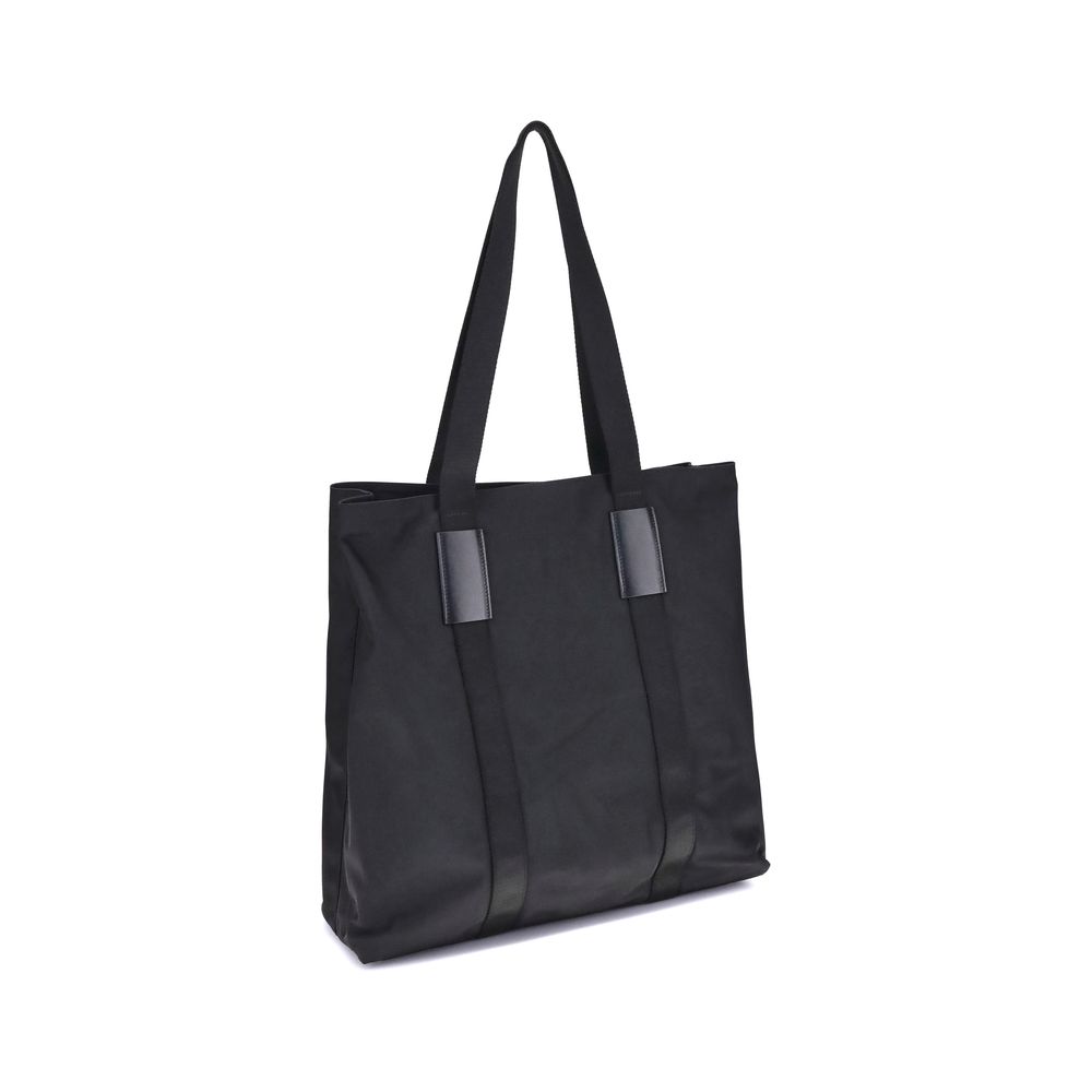 Kiton Handtasche aus schwarzem Nylon