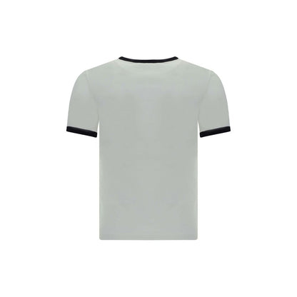 Courrèges Weißes Baumwoll-T-Shirt