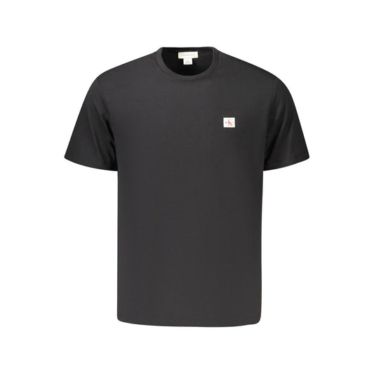 Calvin Klein – Schwarzes Baumwoll-T-Shirt