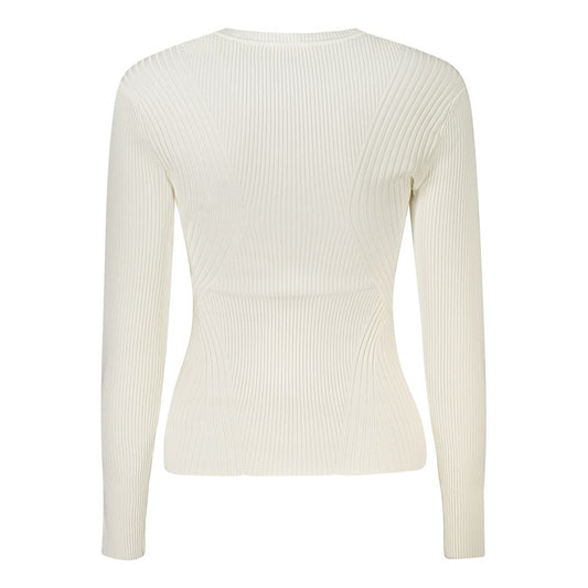 Guess Jeans White Viscose Sweater
