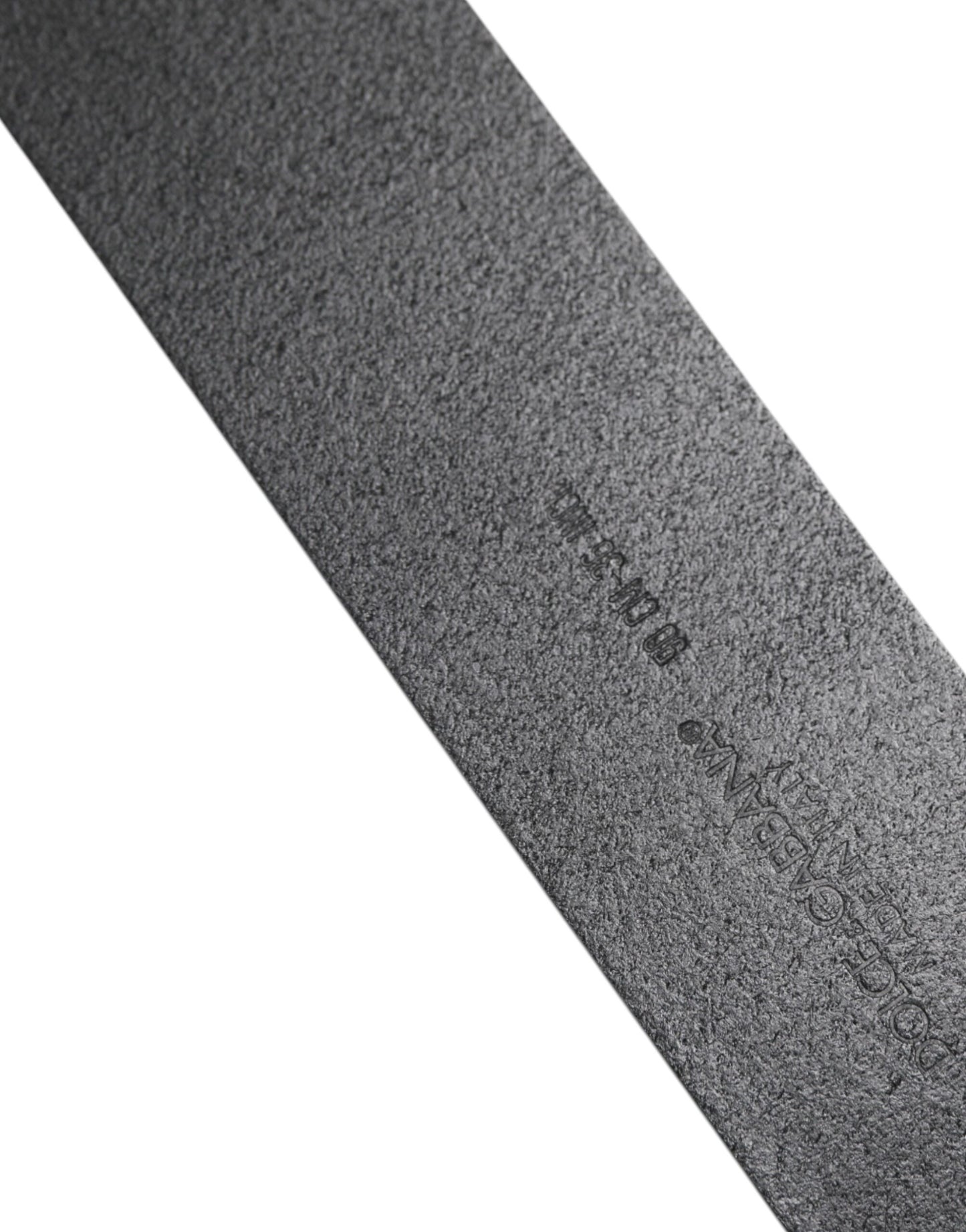 Dolce &amp; Gabbana – Schwarzer Ledergürtel mit klassischer Metallschnalle