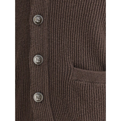 Brunello Cucinelli Gerippter Cardigan