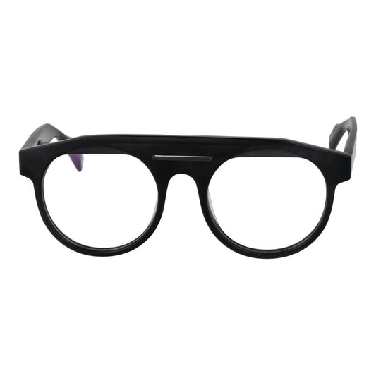 Yohji Yamamoto Schwarze Herren-Brillenfassung