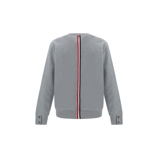 Thom Browne Gray Cotton Sweatshirt