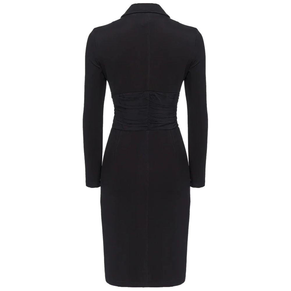 PINKO Black Viscose Dress