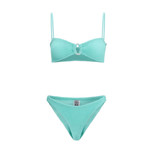 Hunza G Green Polyamide Bikini