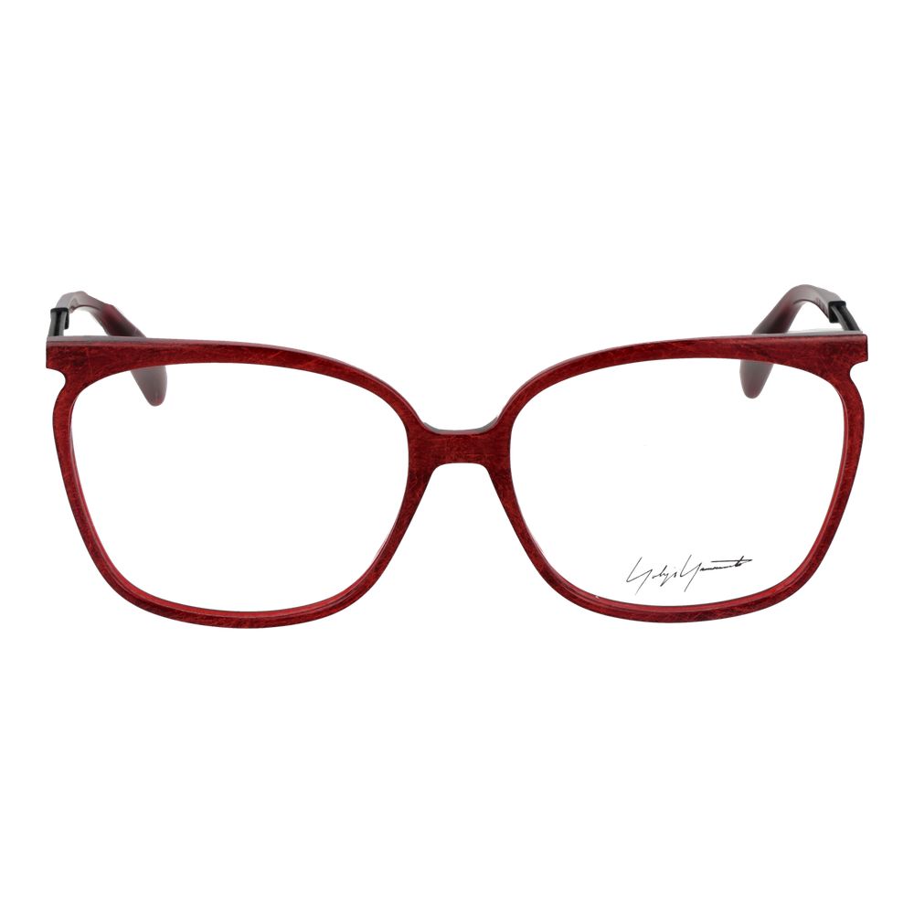 Yohji Yamamoto Rote Damen-Brillenfassung