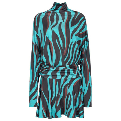 PINKO Grünes Viskosekleid