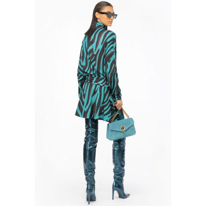 PINKO Grünes Viskosekleid