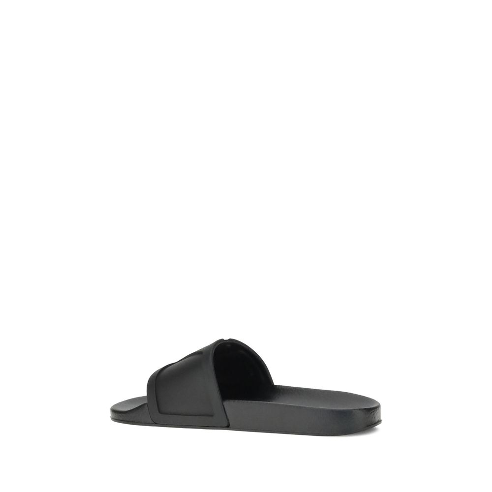 Valentino Garavani Sandalen aus schwarzem Gummi