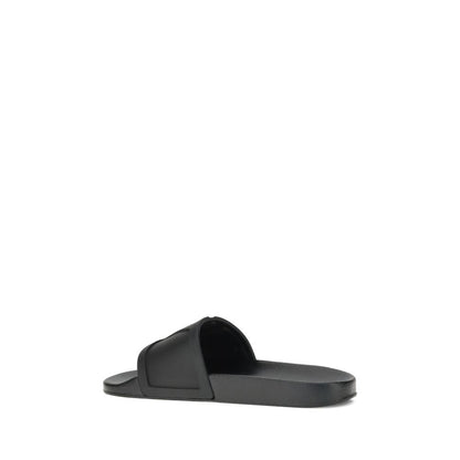 Valentino Garavani Sandalen aus schwarzem Gummi