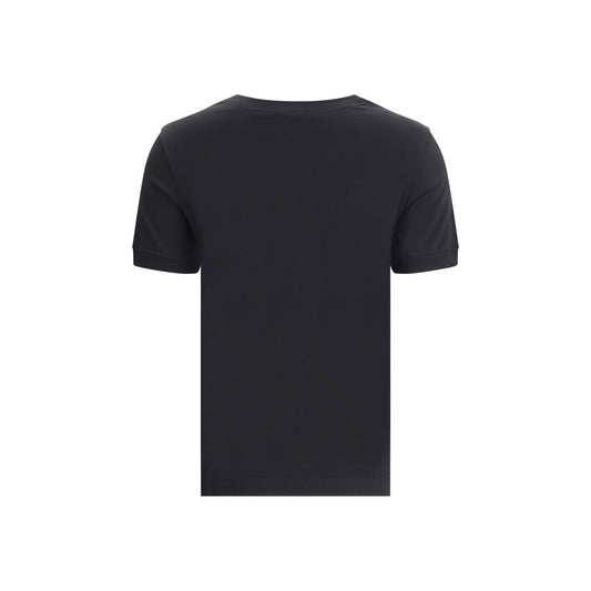 Dolce &amp; Gabbana Schwarzes Baumwoll-T-Shirt