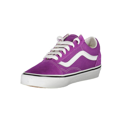 Vans – Lilafarbene Polyester-Sneaker