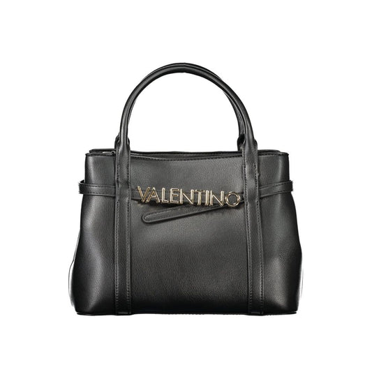 Mario Valentino Schwarze Polyethylen-Damenhandtasche