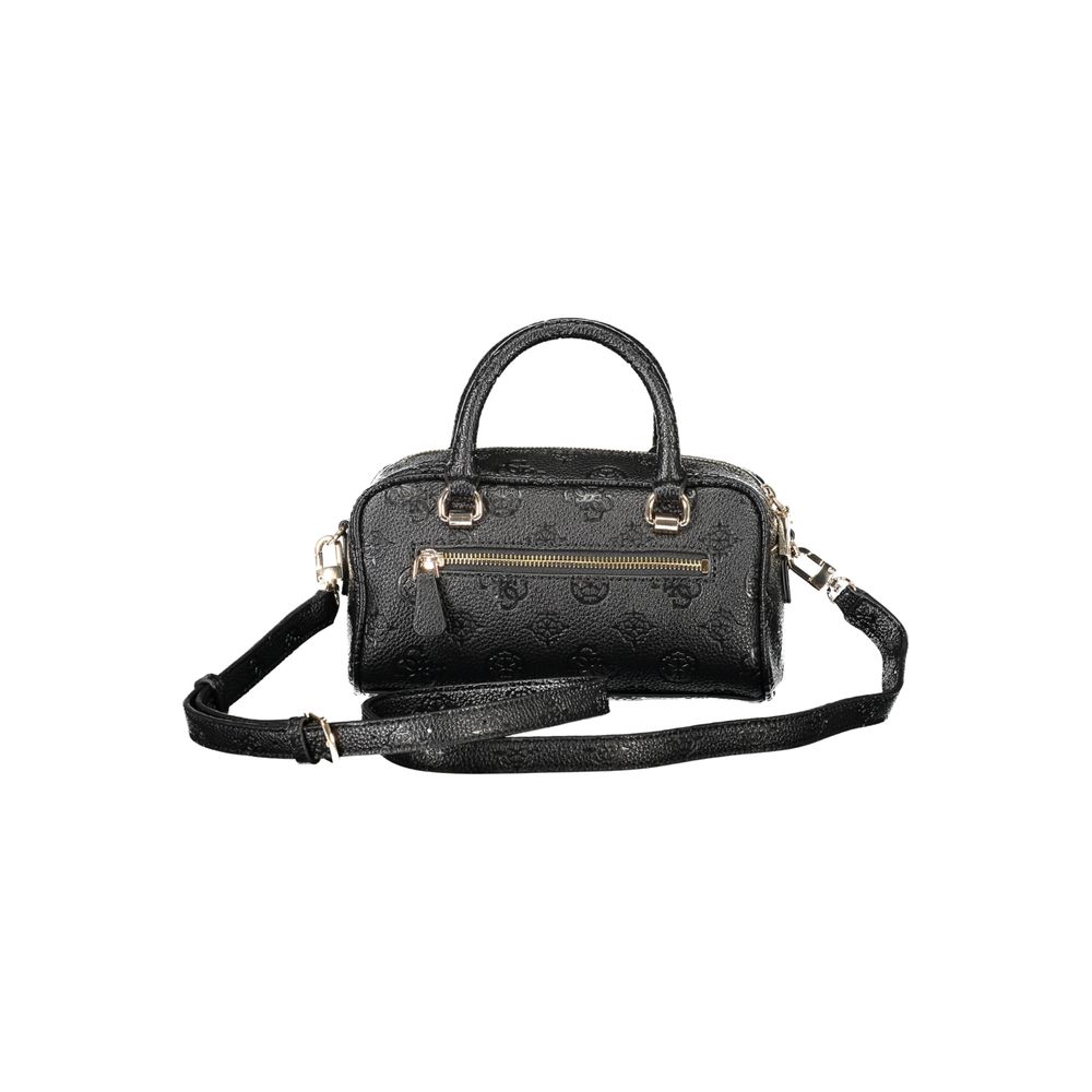 Guess Jeans Schwarze Polyethylen-Damenhandtasche