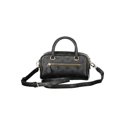 Guess Jeans Schwarze Polyethylen-Damenhandtasche