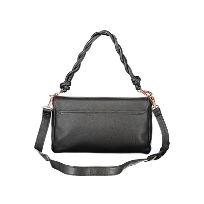 Mario Valentino Black Polyethylene Women Handbag