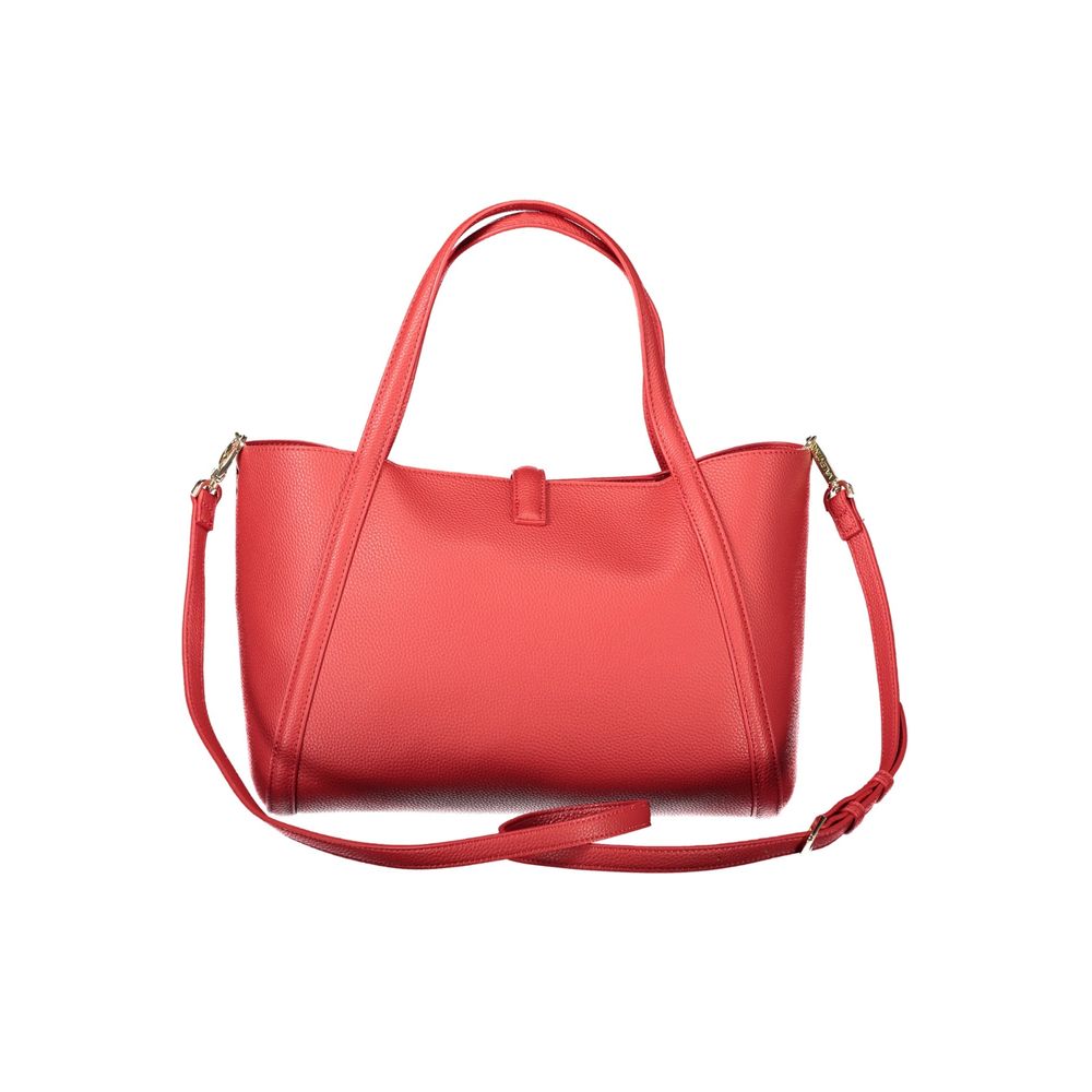 Mario Valentino Rote Polyethylen-Damenhandtasche