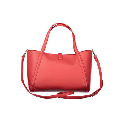 Mario Valentino Rote Polyethylen-Damenhandtasche