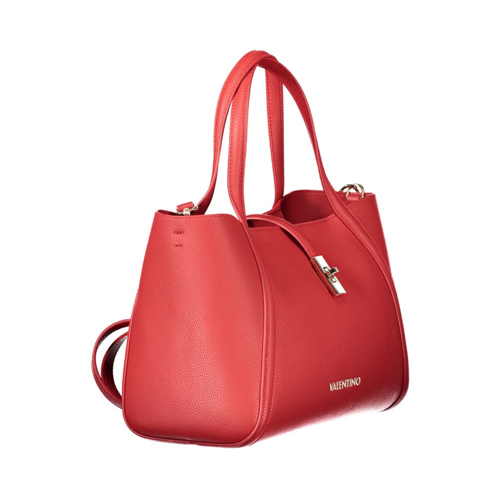 Mario Valentino Rote Polyethylen-Damenhandtasche
