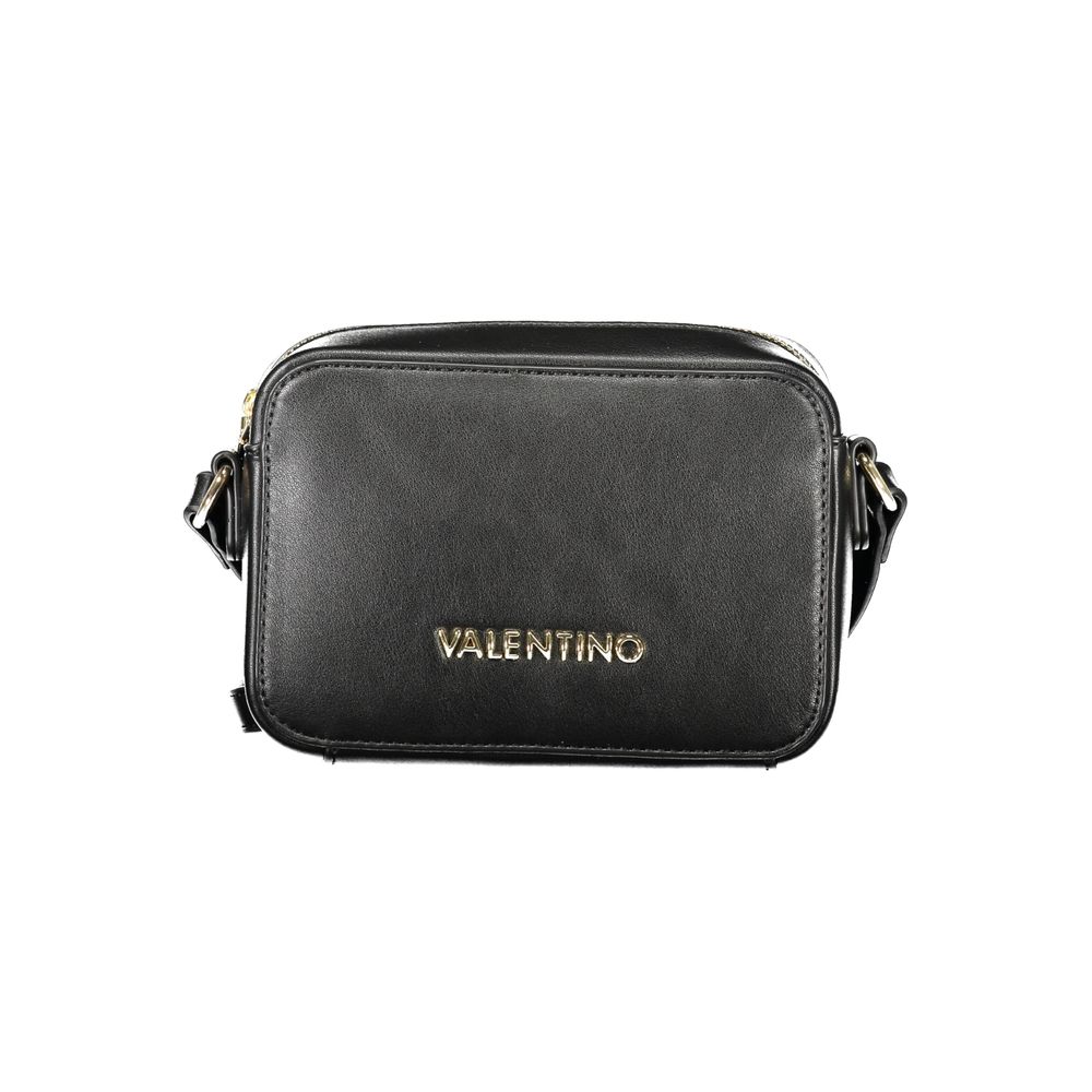 Mario Valentino Schwarze Polyethylen-Damenhandtasche