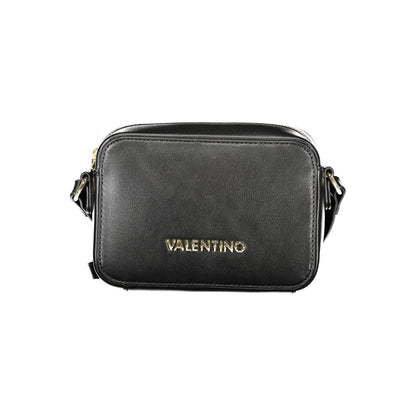 Mario Valentino Schwarze Polyethylen-Damenhandtasche