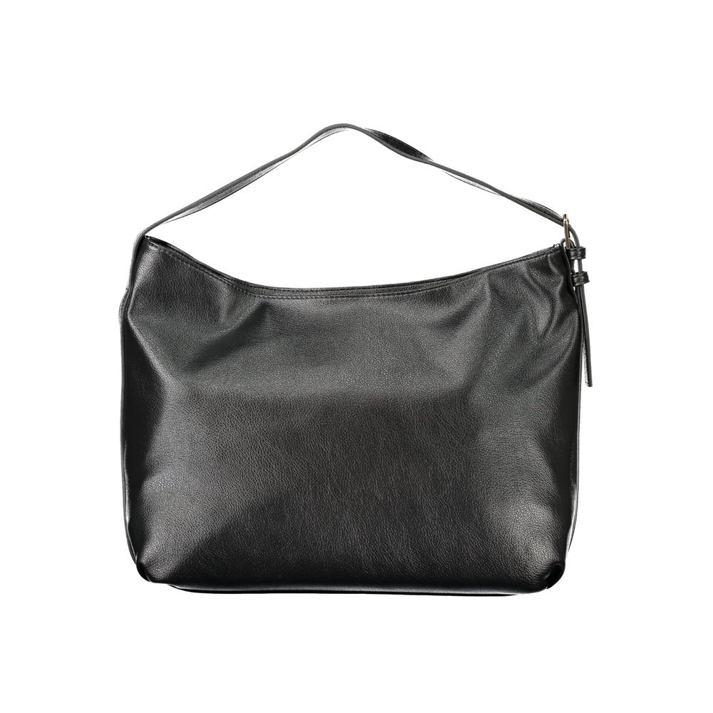 Mario Valentino Schwarze Polyethylen-Damenhandtasche