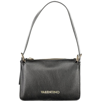 Mario Valentino Schwarze Polyethylen-Damenhandtasche