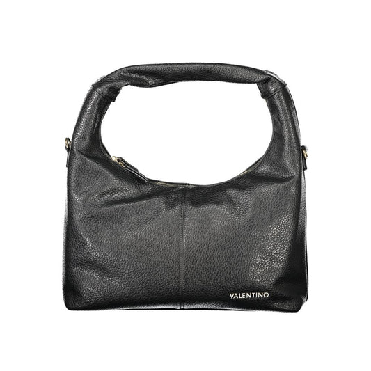 Mario Valentino Schwarze Polyethylen-Damenhandtasche