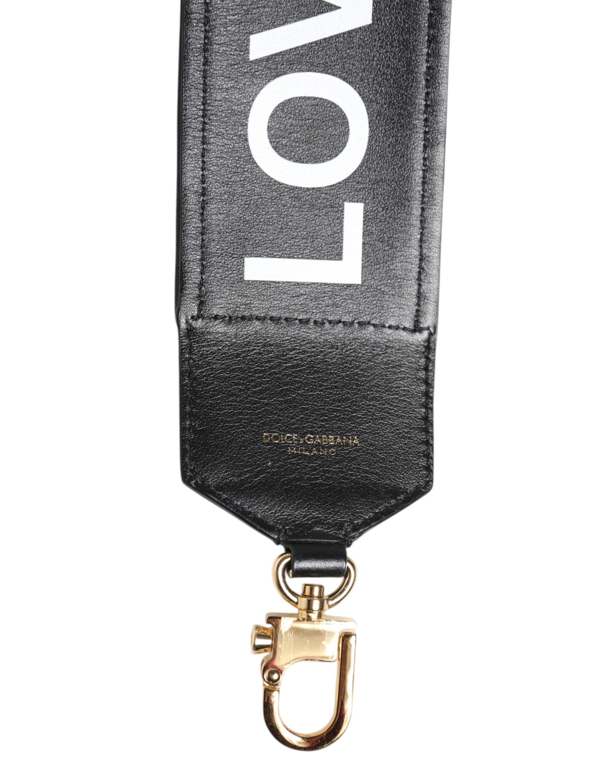 Dolce &amp; Gabbana – Wendetasche mit Schultergurt und Leopardenmuster in Schwarz