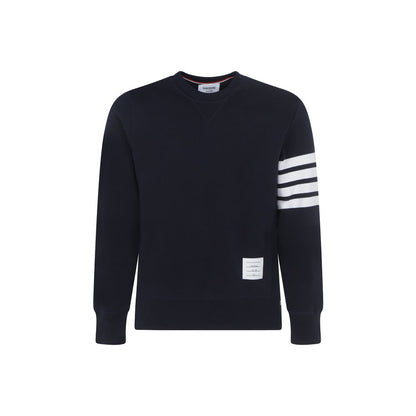 Thom Browne Blaues Baumwoll-Sweatshirt