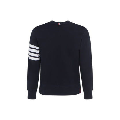 Thom Browne Blaues Baumwoll-Sweatshirt