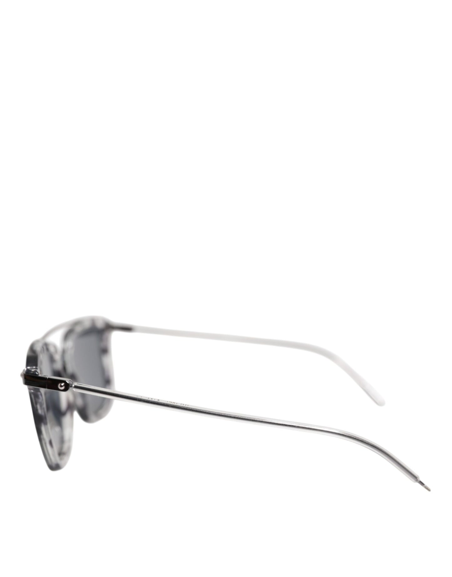 Dolce & Gabbana Gray Havana Acetate Square DG4327 Eyewear Sunglasses