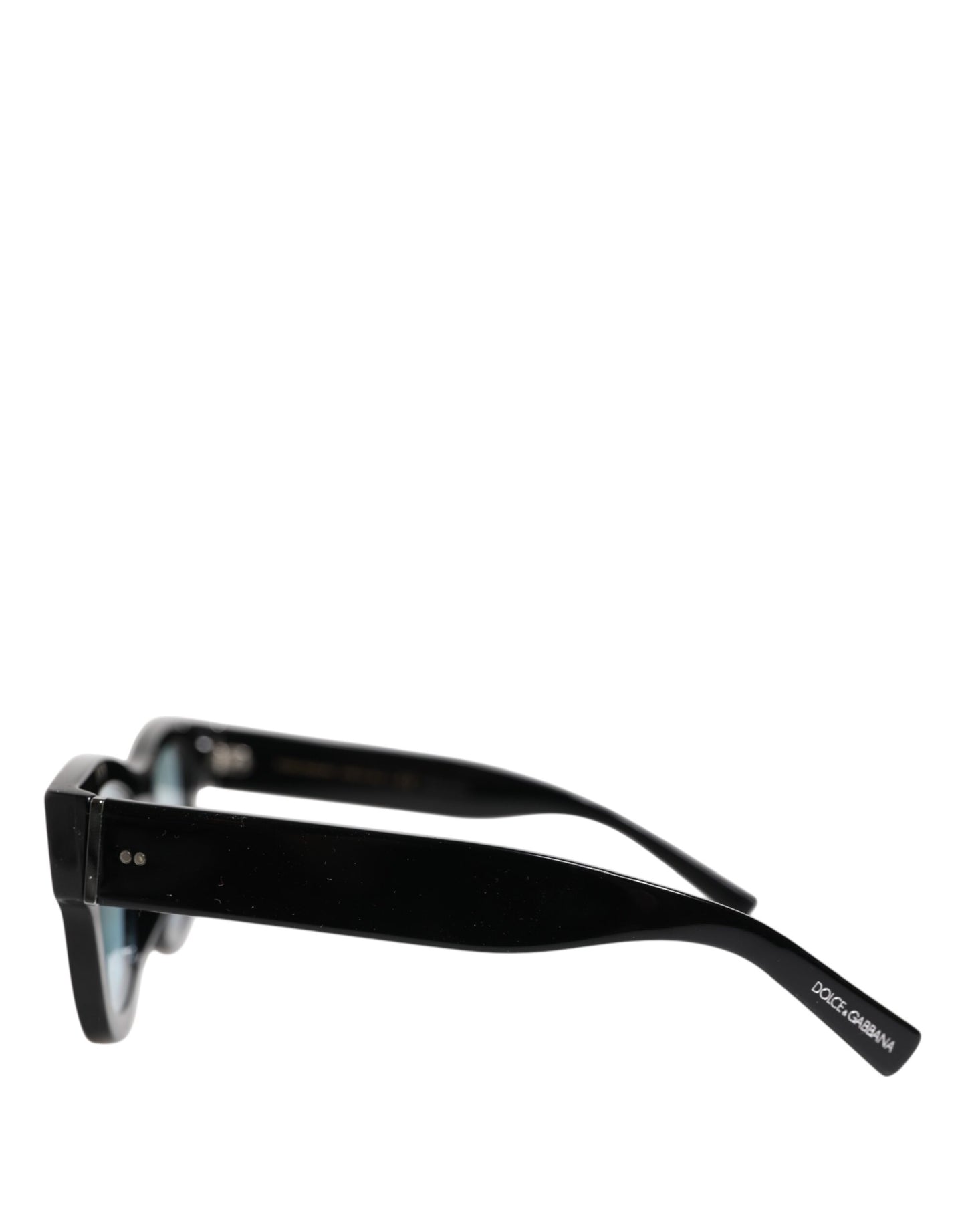 Dolce &amp; Gabbana Blau Schwarz Marmoriertes Metall DG2215K Brillen Sonnenbrille
