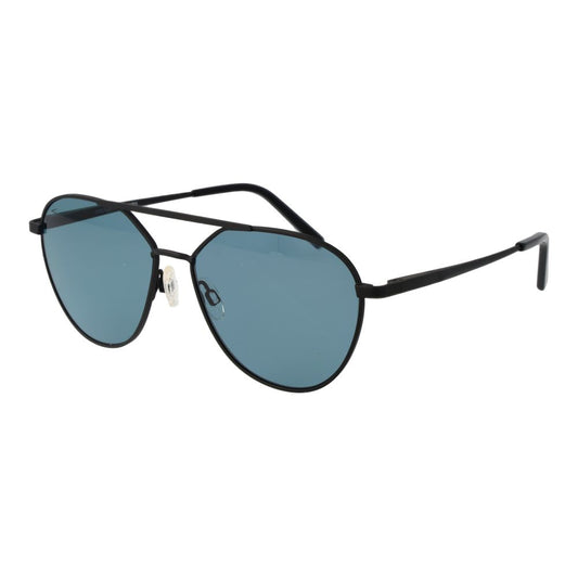 Serengeti Schwarze Unisex-Sonnenbrille