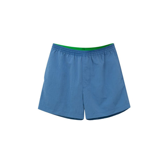 Bottega Veneta – Blaue Badeshorts aus Polyamid